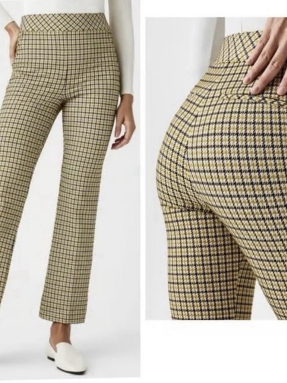 SPANX The Perfect Pant Kick Flare Dijon Jacquard